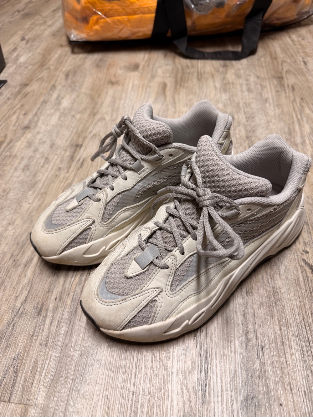 adidas Light Grey Athletic Sneakers